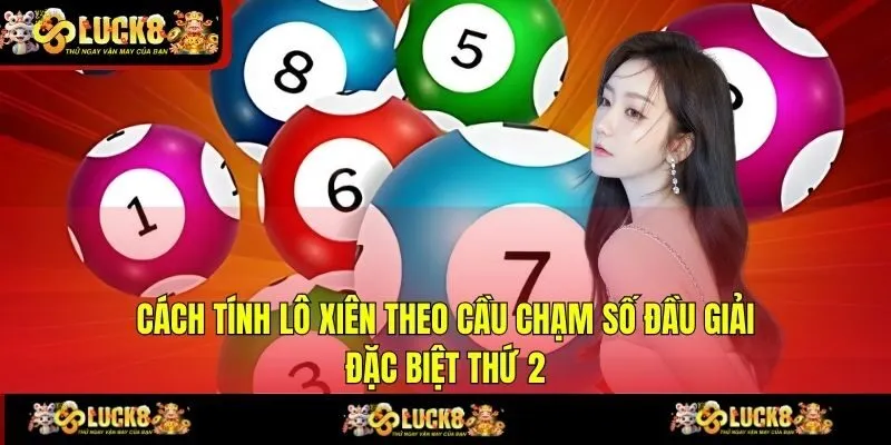 Cách tính lô xiên theo cầu chạm số đầu giải đặc biệt thứ 2